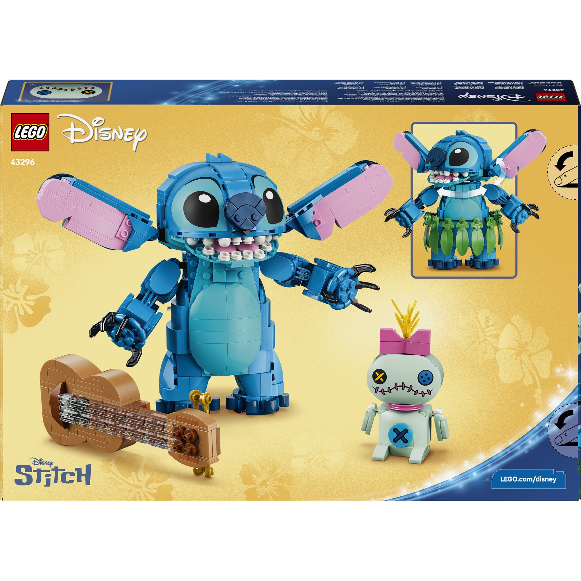 LEGO® │ Disney Stitch & Scrump Byggset 43296