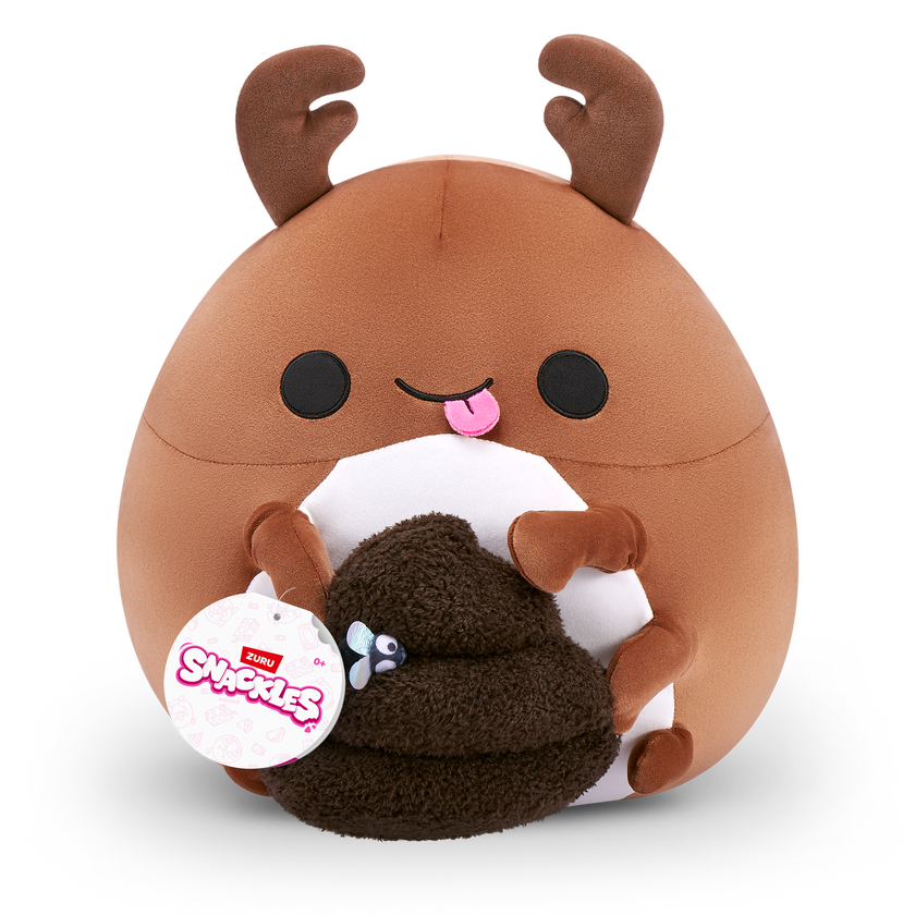 Snackles S1 Core Non Licensed Plush 14"; 16PCS/Dump Bin PDQ