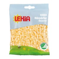 Rörpärlor 1000 st Ljusgul