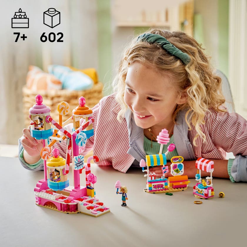 LEGO® Friends Pariserhjul med godis- och cupcaketema 42700