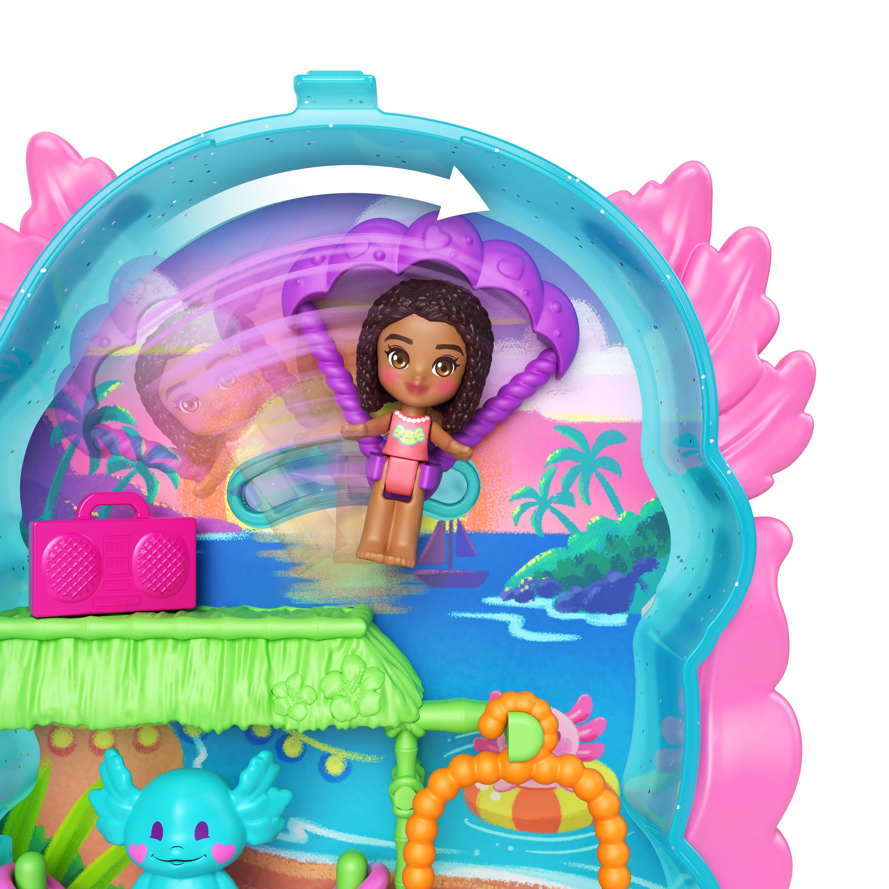 Polly Pocket Axolotl Adventure Compact