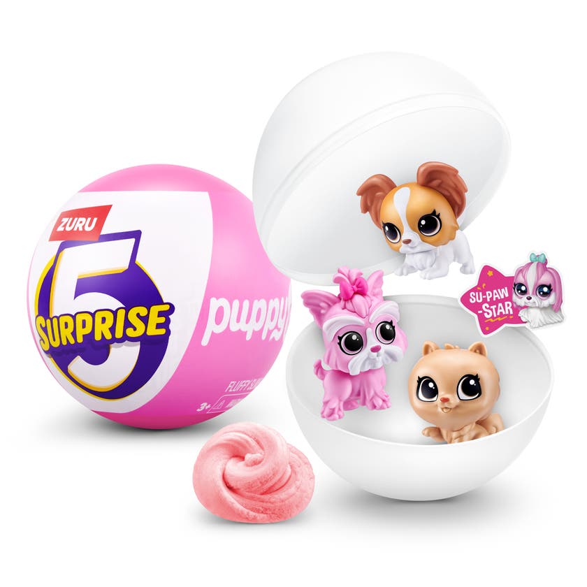 5 Surprise Puppies Capsule Series 1 Samlarfigur