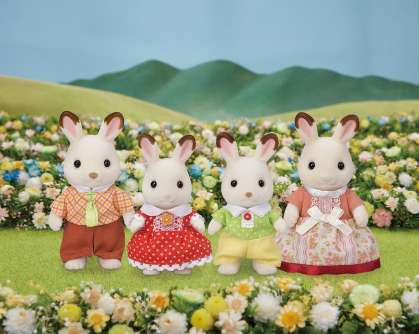 Sylvanian Families - Familjen Chokladkanin