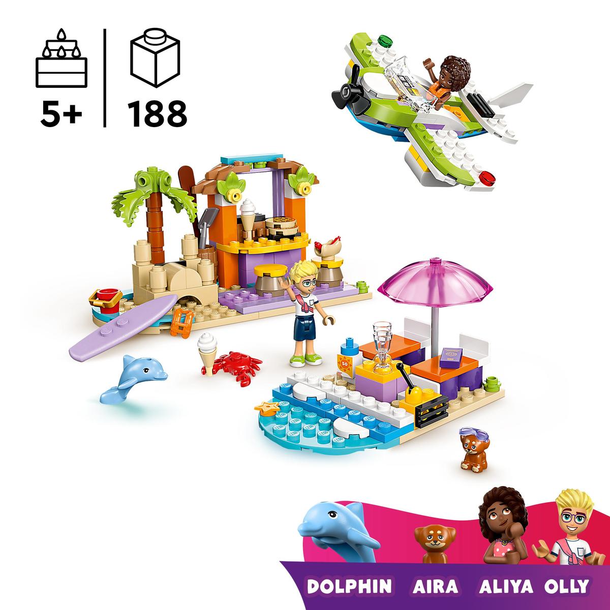 LEGO Friends 42672, Kreativ strand och resväska