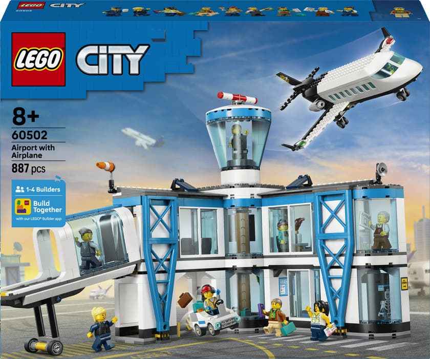 LEGO® City Airport with Airplane 60502