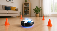 Skills Air Hover Fotboll med LED-ljus