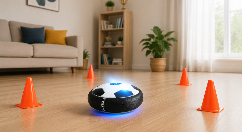 Skills Air Hover Fotboll med LED-ljus