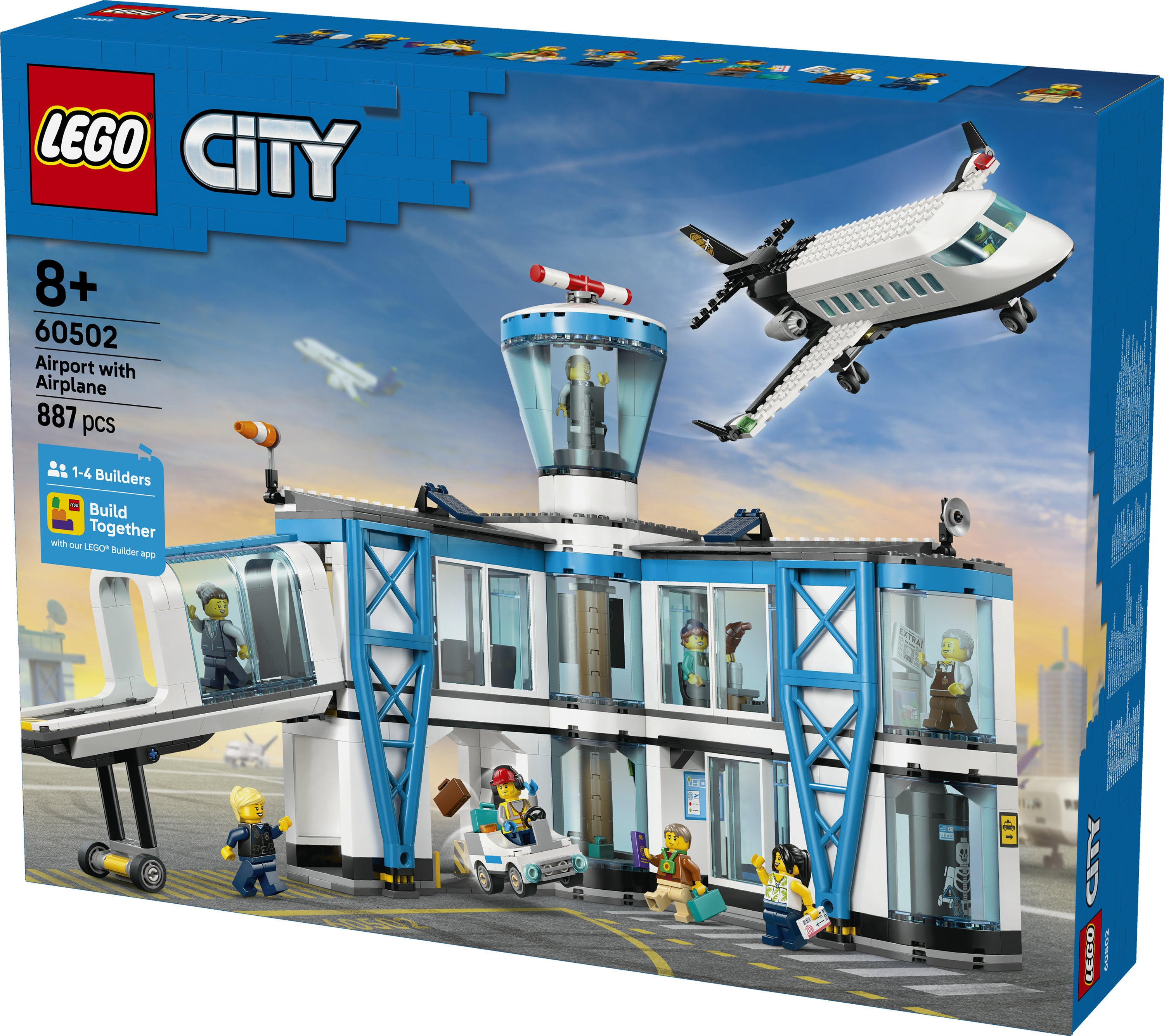 LEGO® City Airport with Airplane 60502