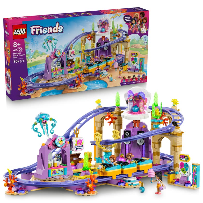 LEGO® Friends Bergochdalbana med sjöjungfrutema Byggleksak 42703