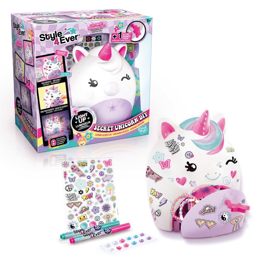 STYLE 4 EVER Secret Deco DIY Unicorn Lamp