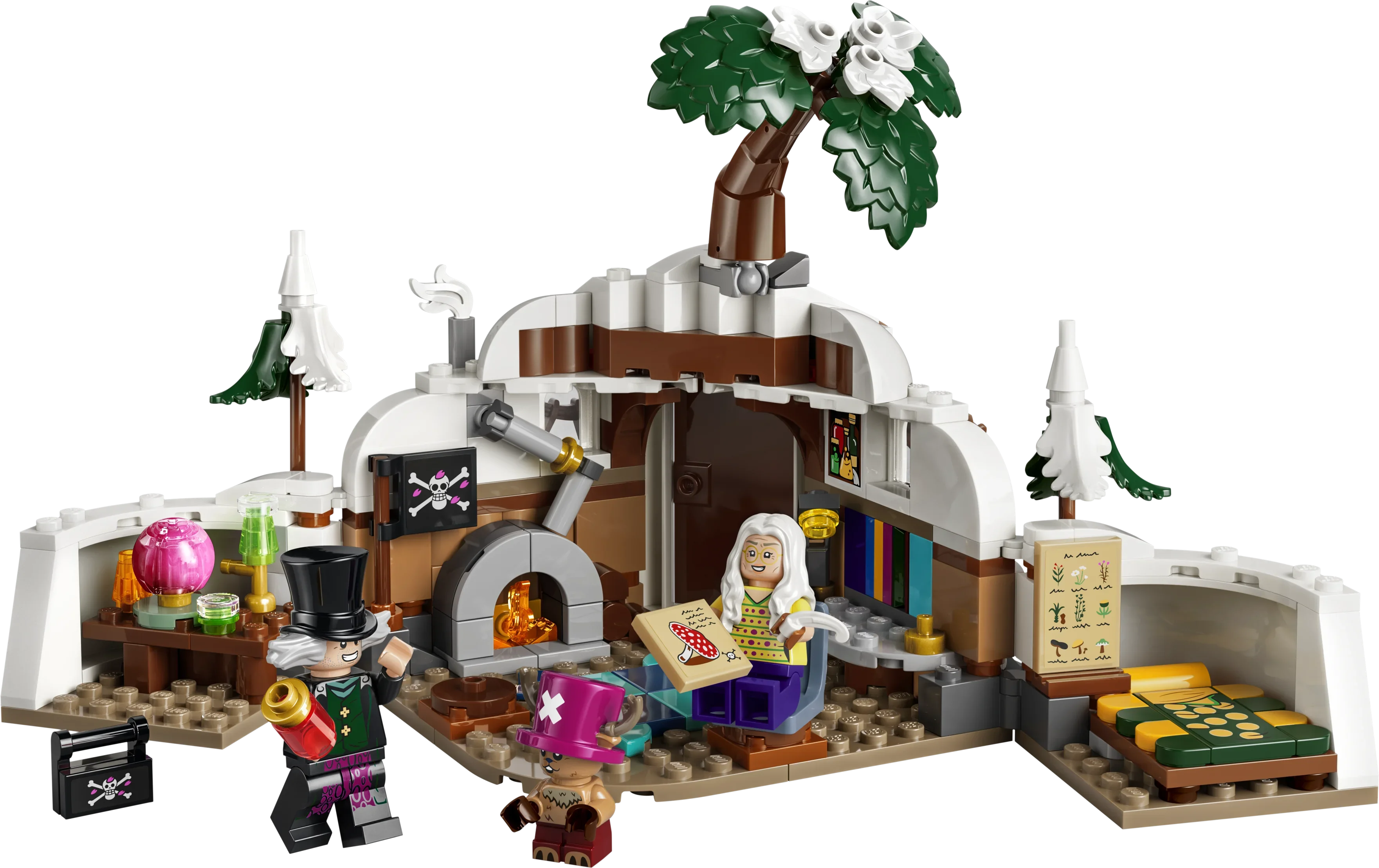 LEGO® One Piece 75641, Dr Hiriluks gömställe