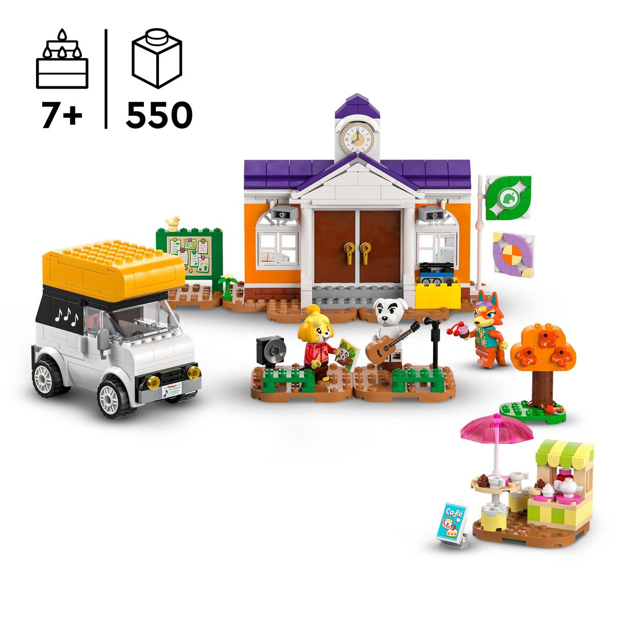 LEGO Animal Crossing 77052, K.K.:s konsert på Plaza