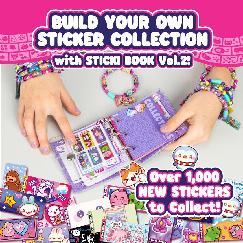 Sticki Rolls Sticki Book S2