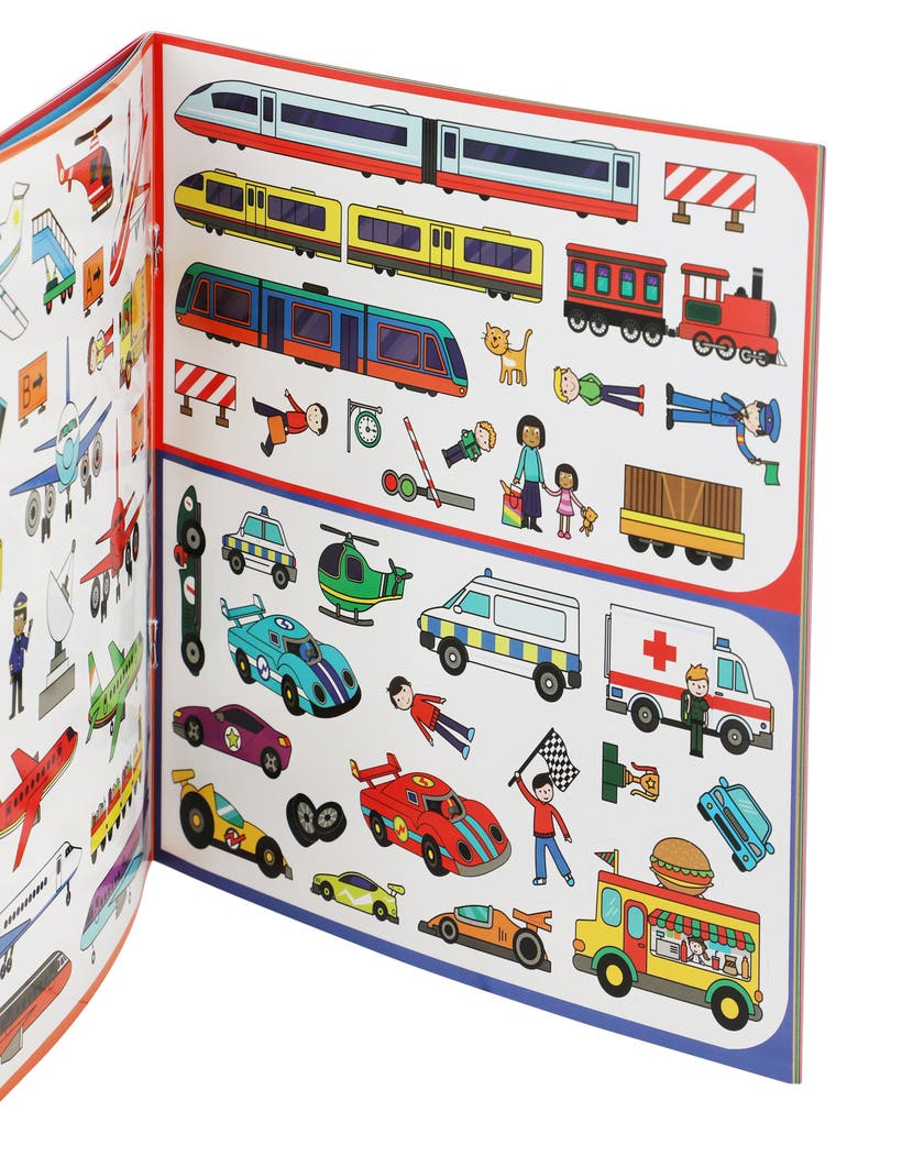 Stickerbok Fordon