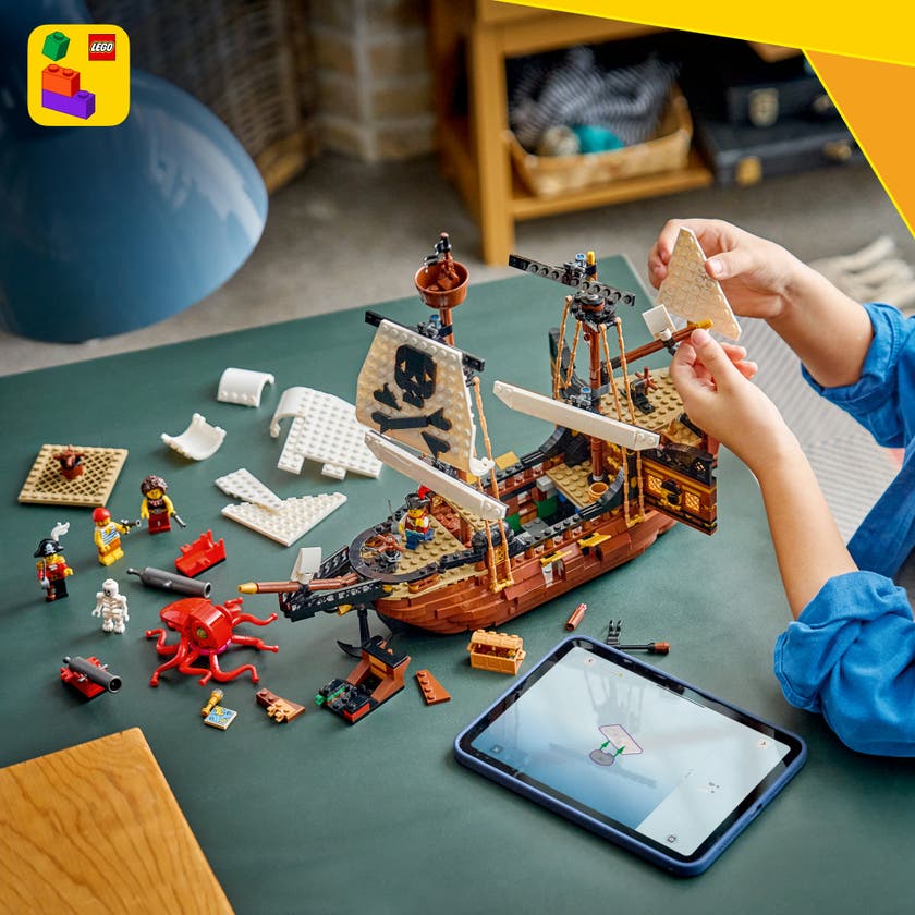 LEGO® Creator 3-i-1 Ikoniskt piratskepp 31387