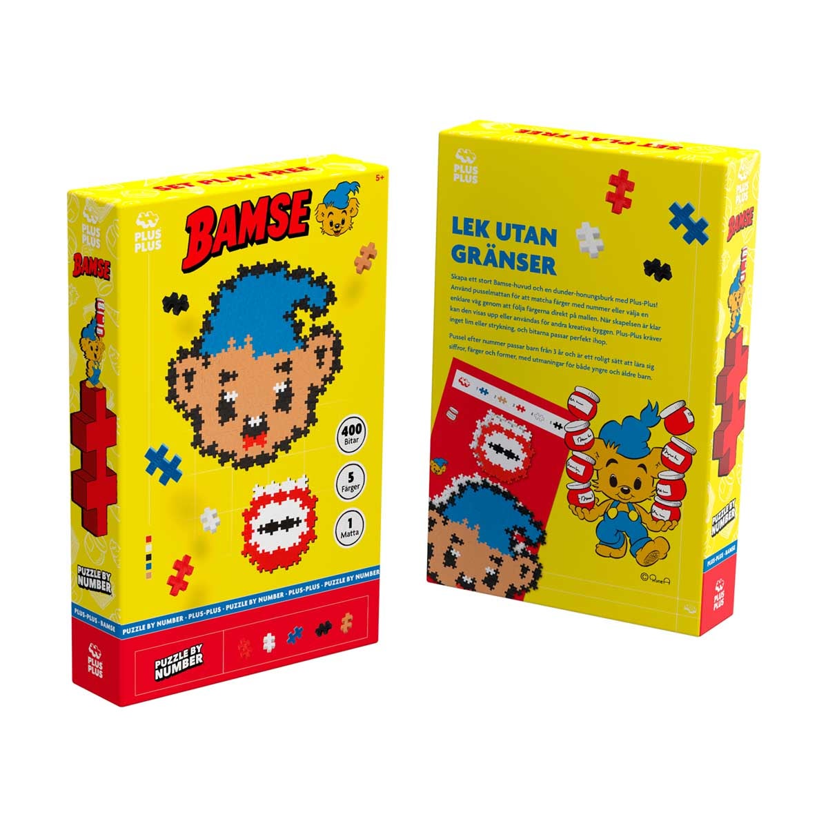 Plus-Plus Bamse & Dunderhonung 400 stk