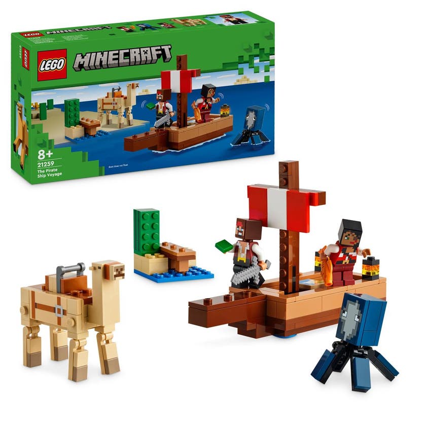 LEGO Minecraft 21259, Piratskeppsresan