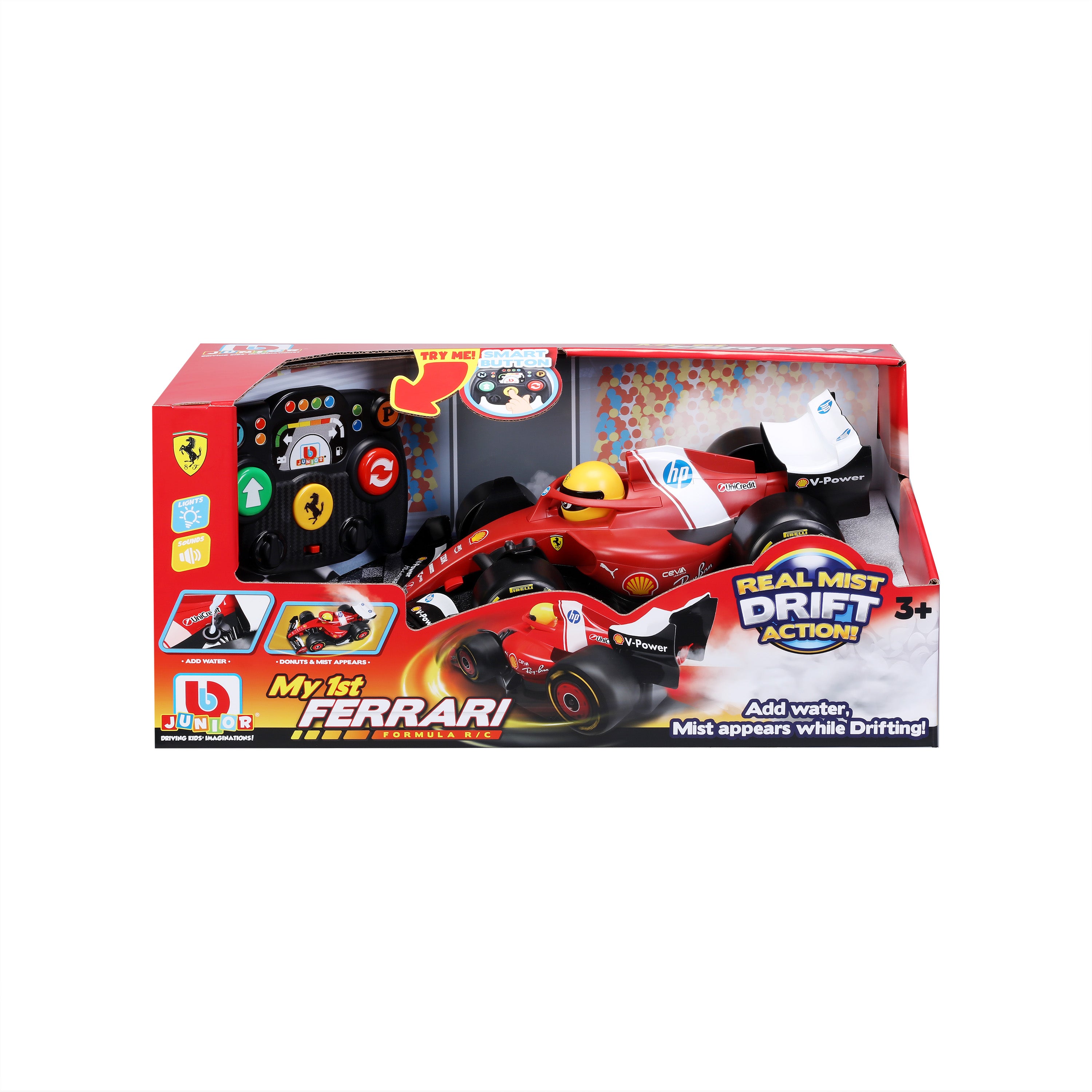 BB Junior Ferrari F1 Radiostyrd Leksaksbil