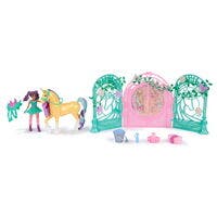 Unicorn Academy Ava & Leaf Stall Playset