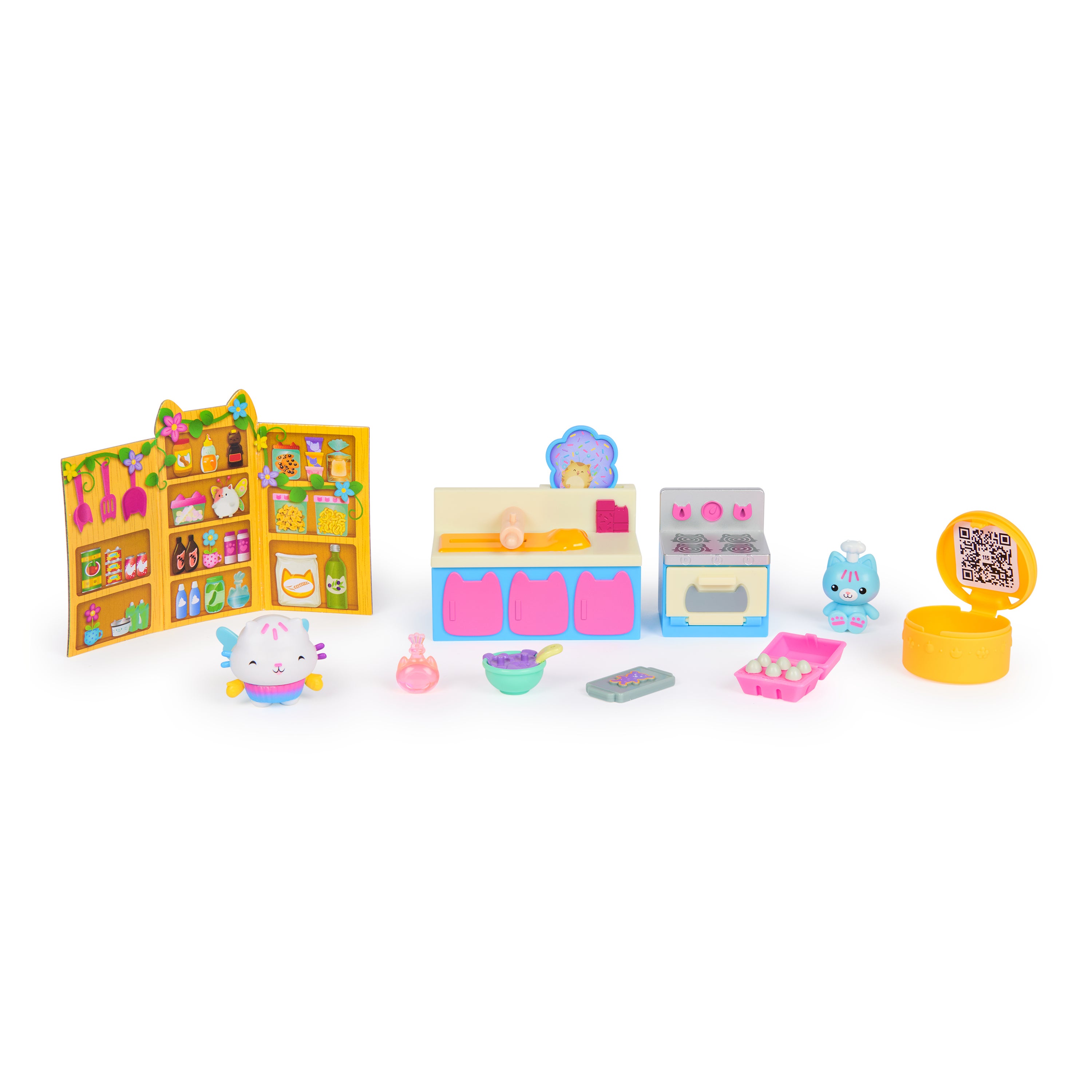 Gabby's Dollhouse Cakey Cat Fairy Kitchen Leksakssats