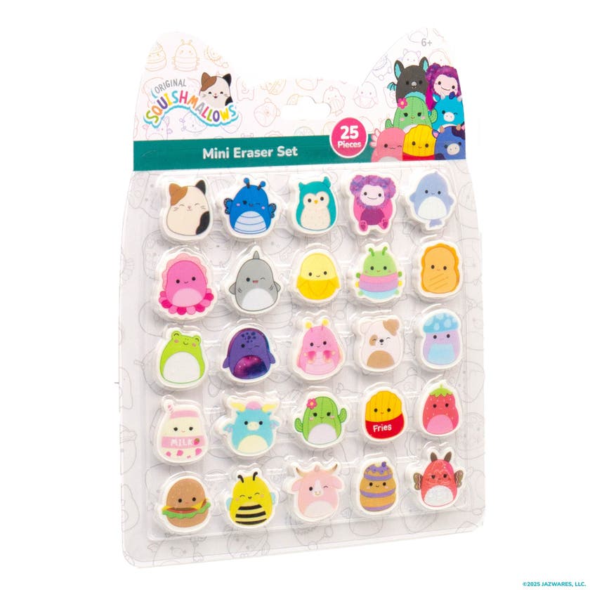 Squishmallows Eraser Set 25 Pcs