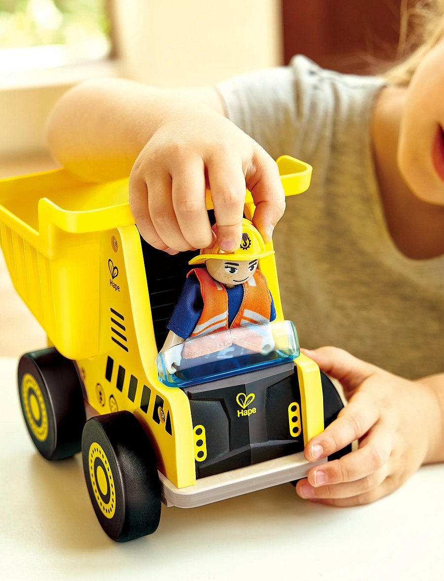 Hape Hauler Tippbil för småbarn