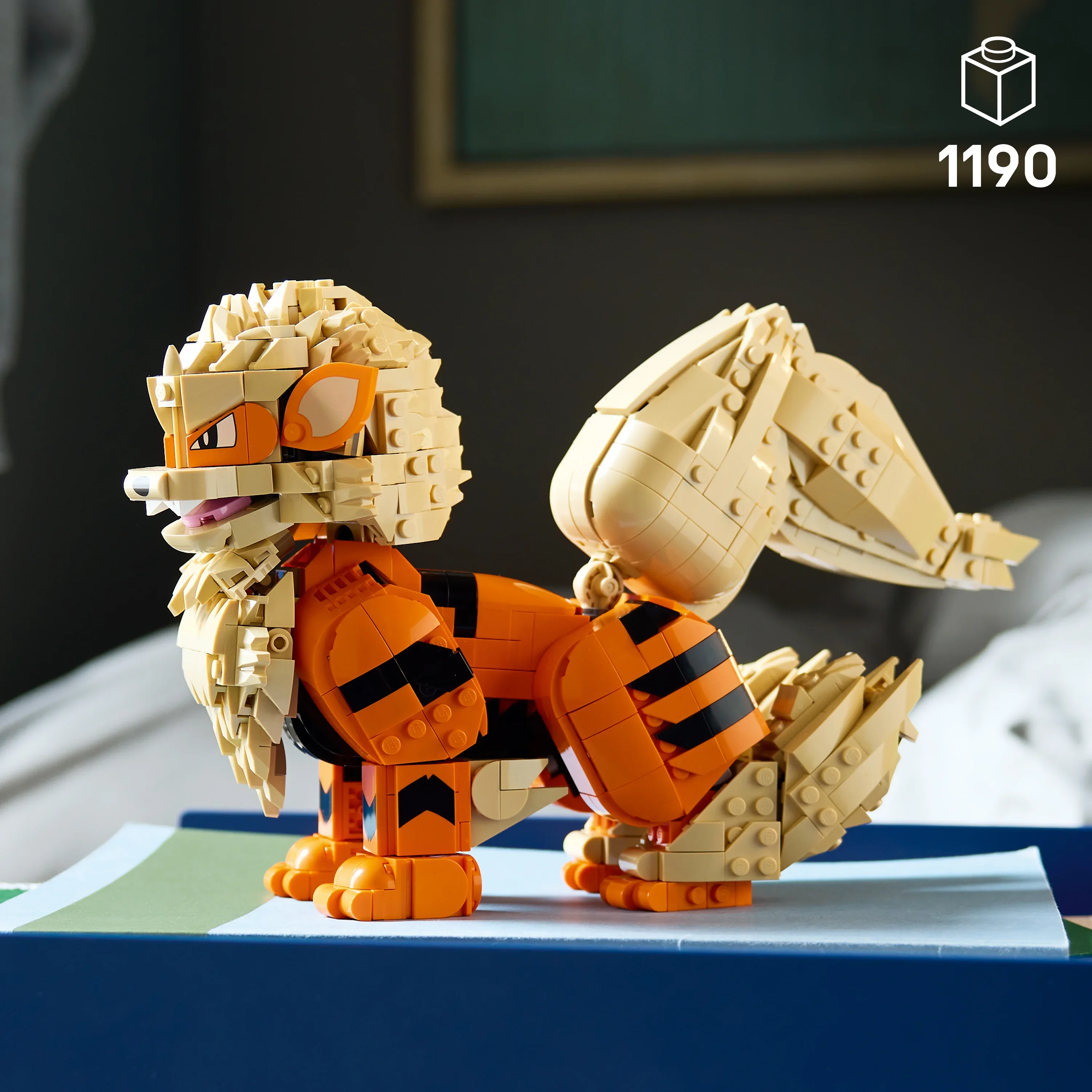 LEGO® Pokémon 72160 Arcanine, Samlarfigur för Vuxna