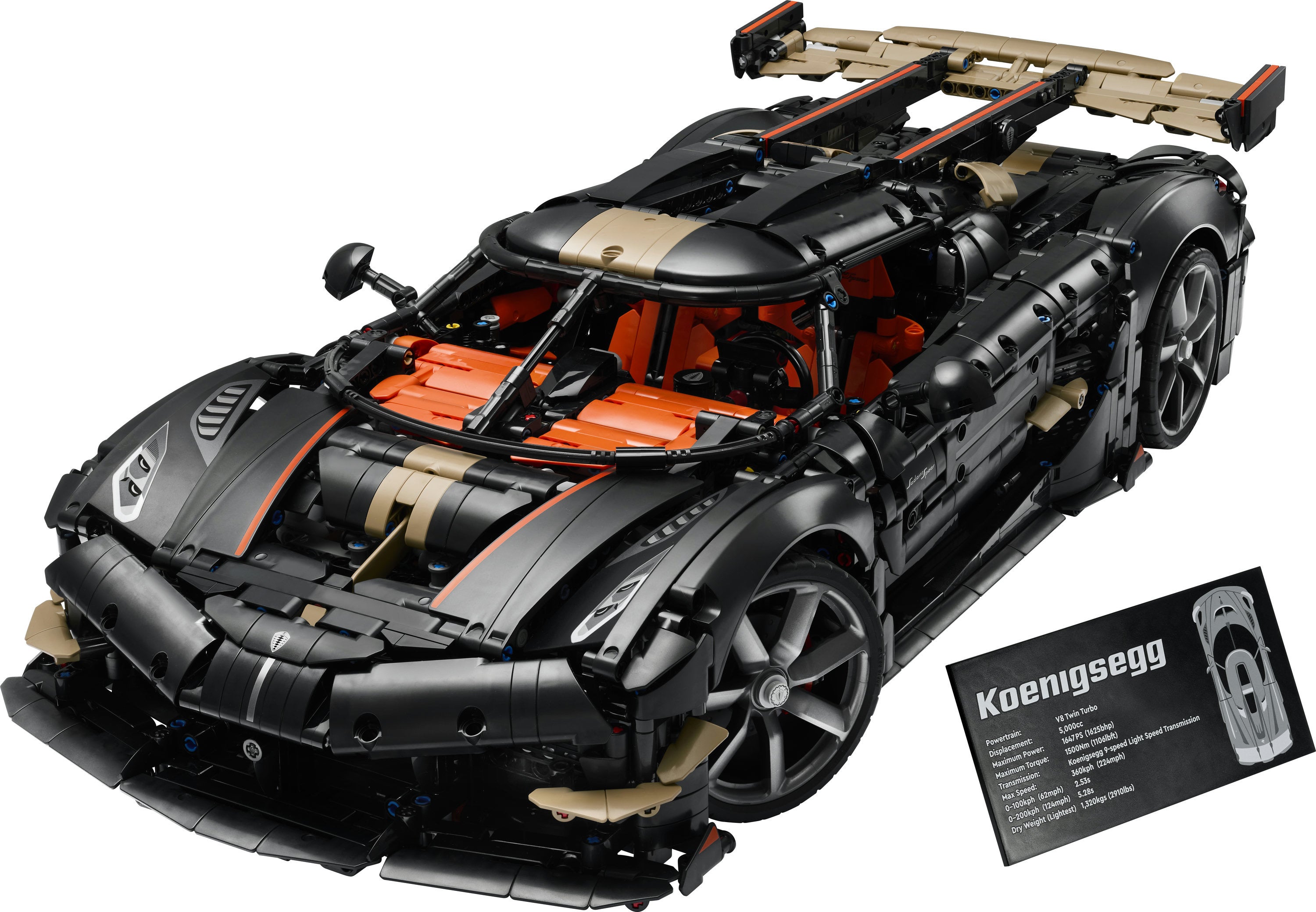 LEGO® Technic Koenigsegg Sadair's Spear Megacar 42232