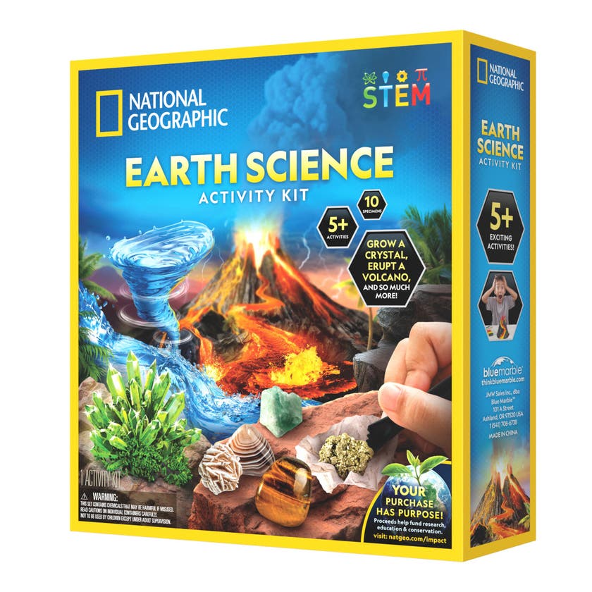 National Geographic Jordvetenskap-aktivitetskit