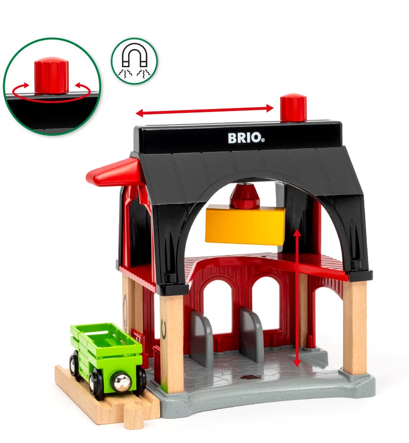 BRIO Tåg, Animal Barn