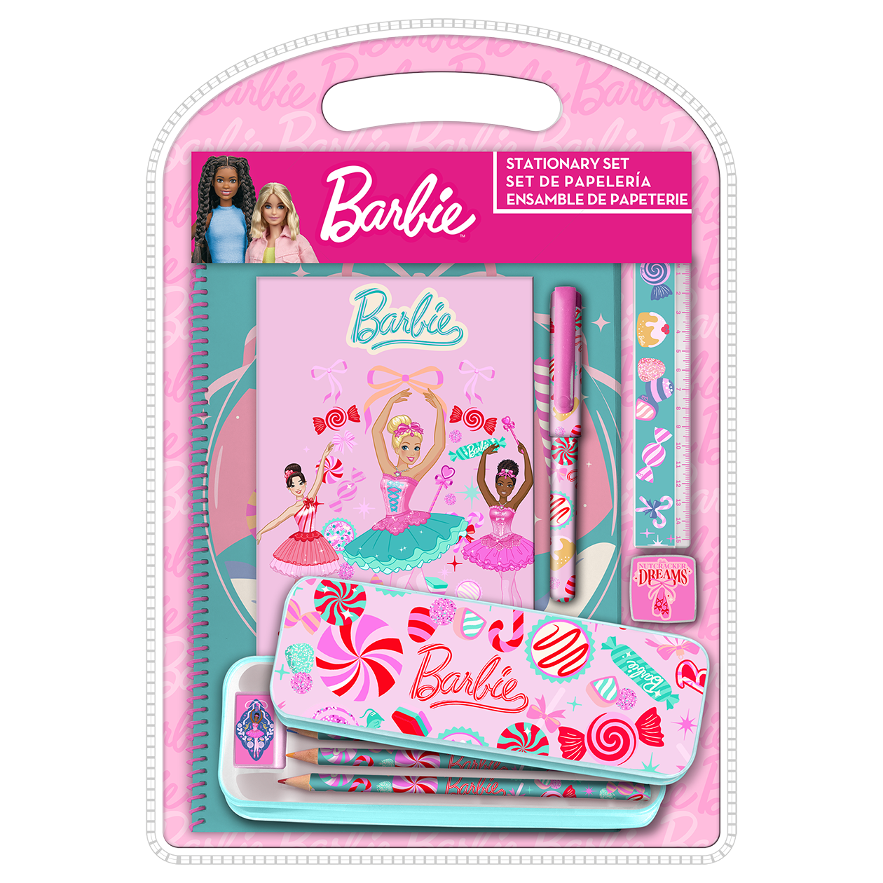 BARBIE Nutcracker Stort skrivset