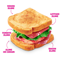 Slime mart – skapa realistisk mat av klämbart slime