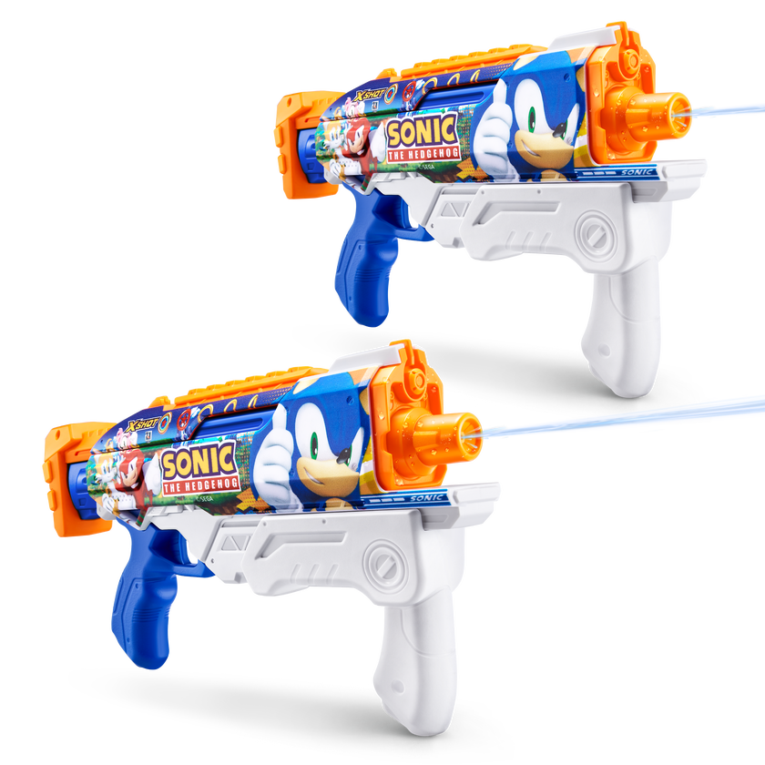 XSHOT Water FAST FILL SKINS Sonic 2-pack