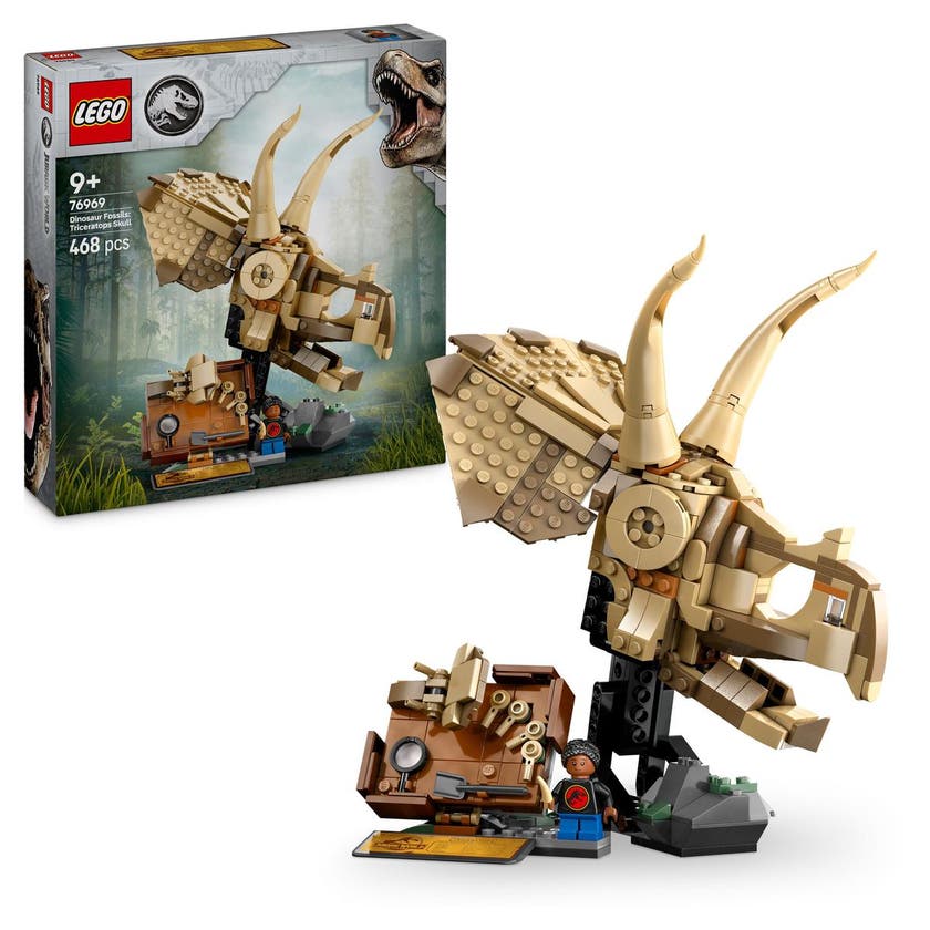 LEGO Jurassic World 76969, Dinosauriefossiler: Triceratopsskalle