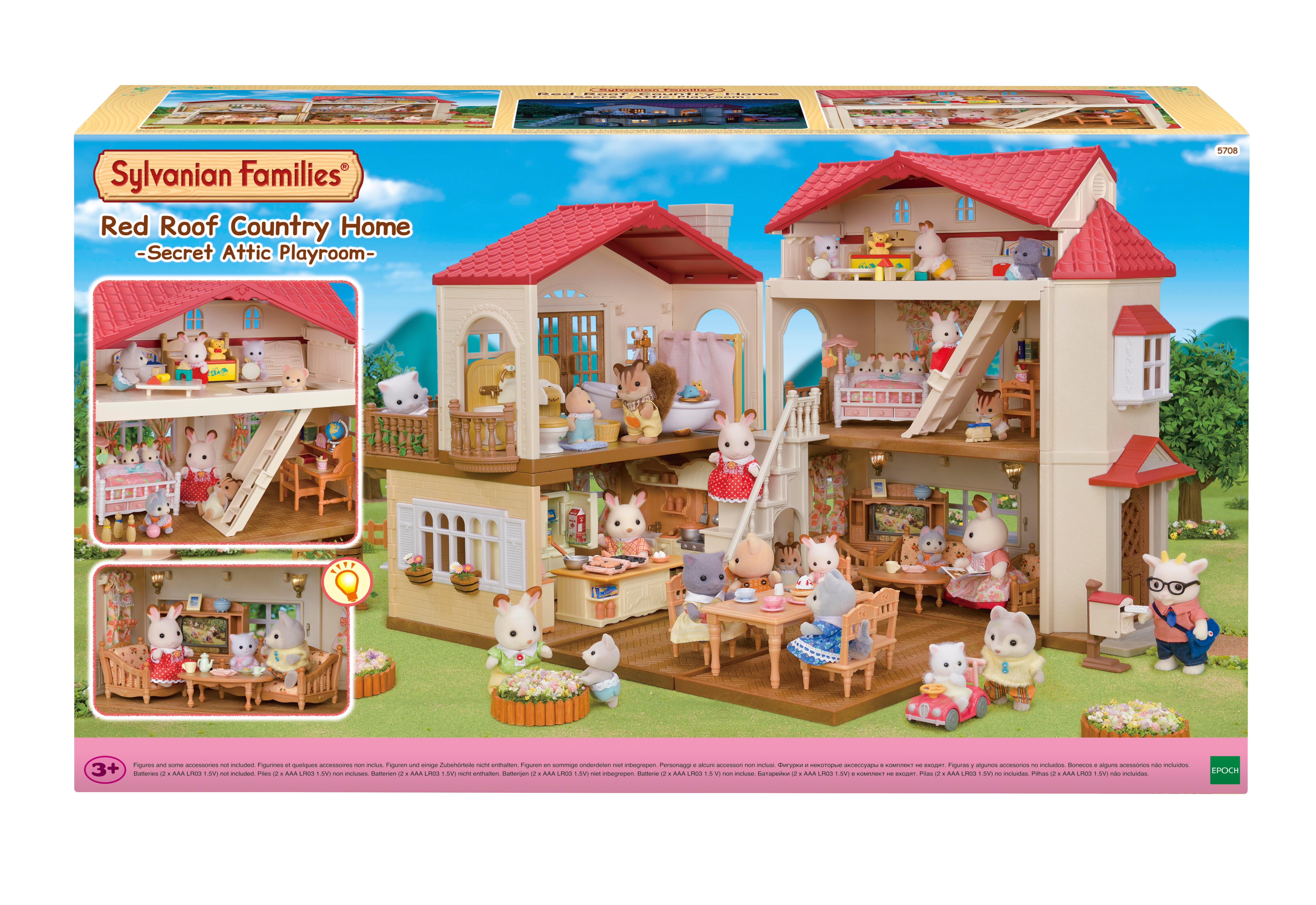Sylvanian Families - Den nya villan med vinden