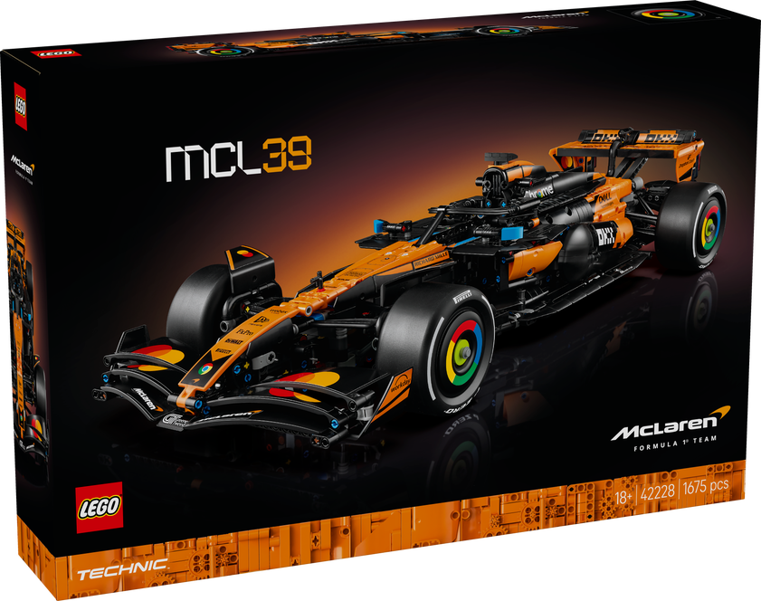 LEGO® Technic McLaren MCL39 F1® bil Byggset och present 42228