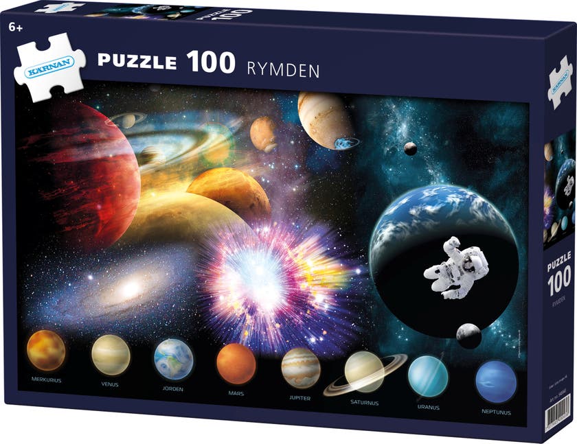 Kärnan Rymdussel 100 bitar