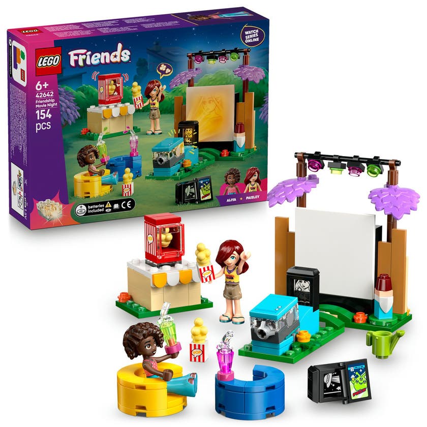LEGO Friends 42642, Filmkväll med vänner