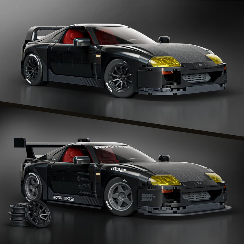 Brick Shop Hot Wheels Toyota Supra MKIV Byggset