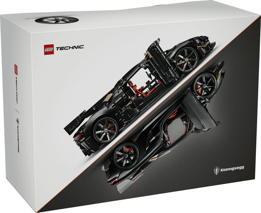 LEGO® Technic Koenigsegg Sadair's Spear Megacar 42232