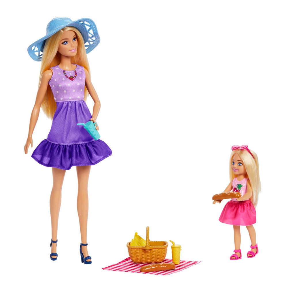 Barbie Malibu & Chelsea Core Dolls