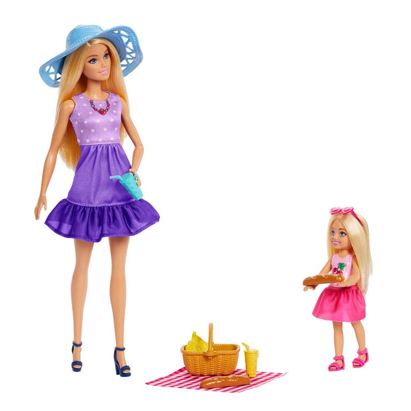 Barbie Malibu & Chelsea Core Dolls