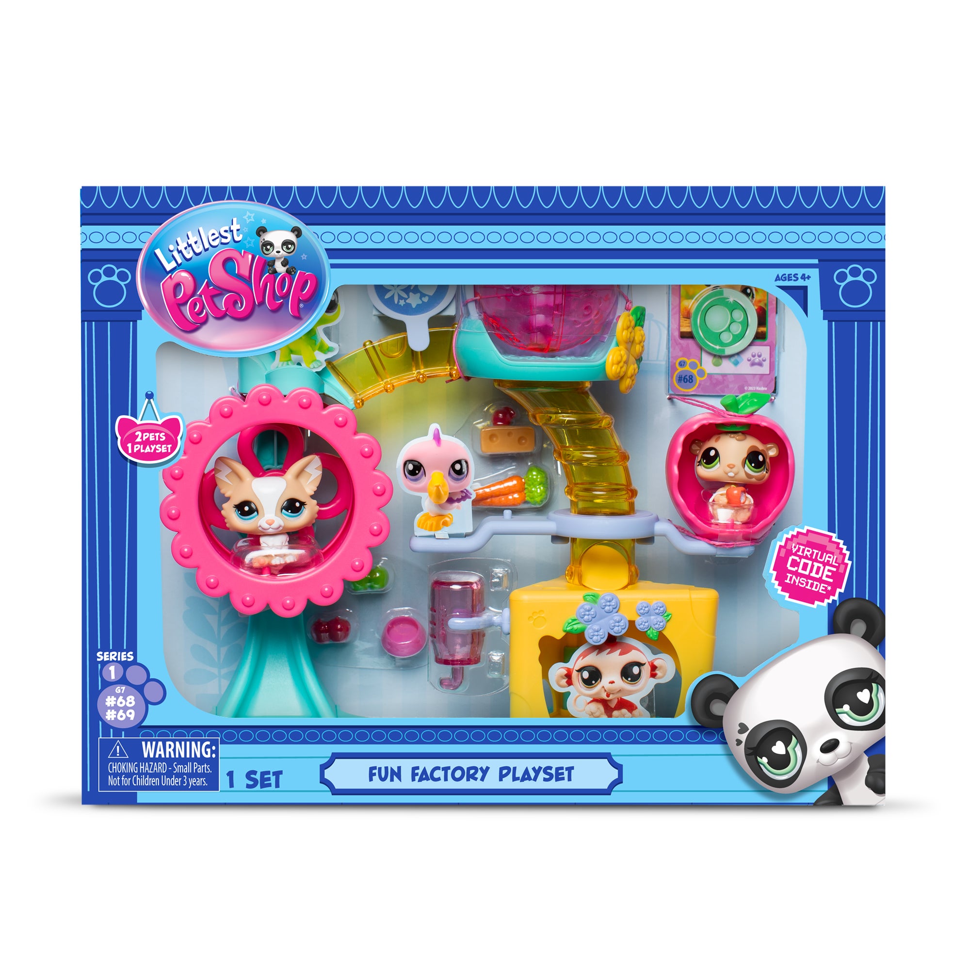 Littlest Petshop, Fun Factory Playground Playset