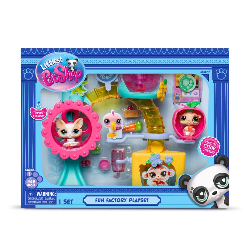 Littlest Petshop, Fun Factory Playground Playset
