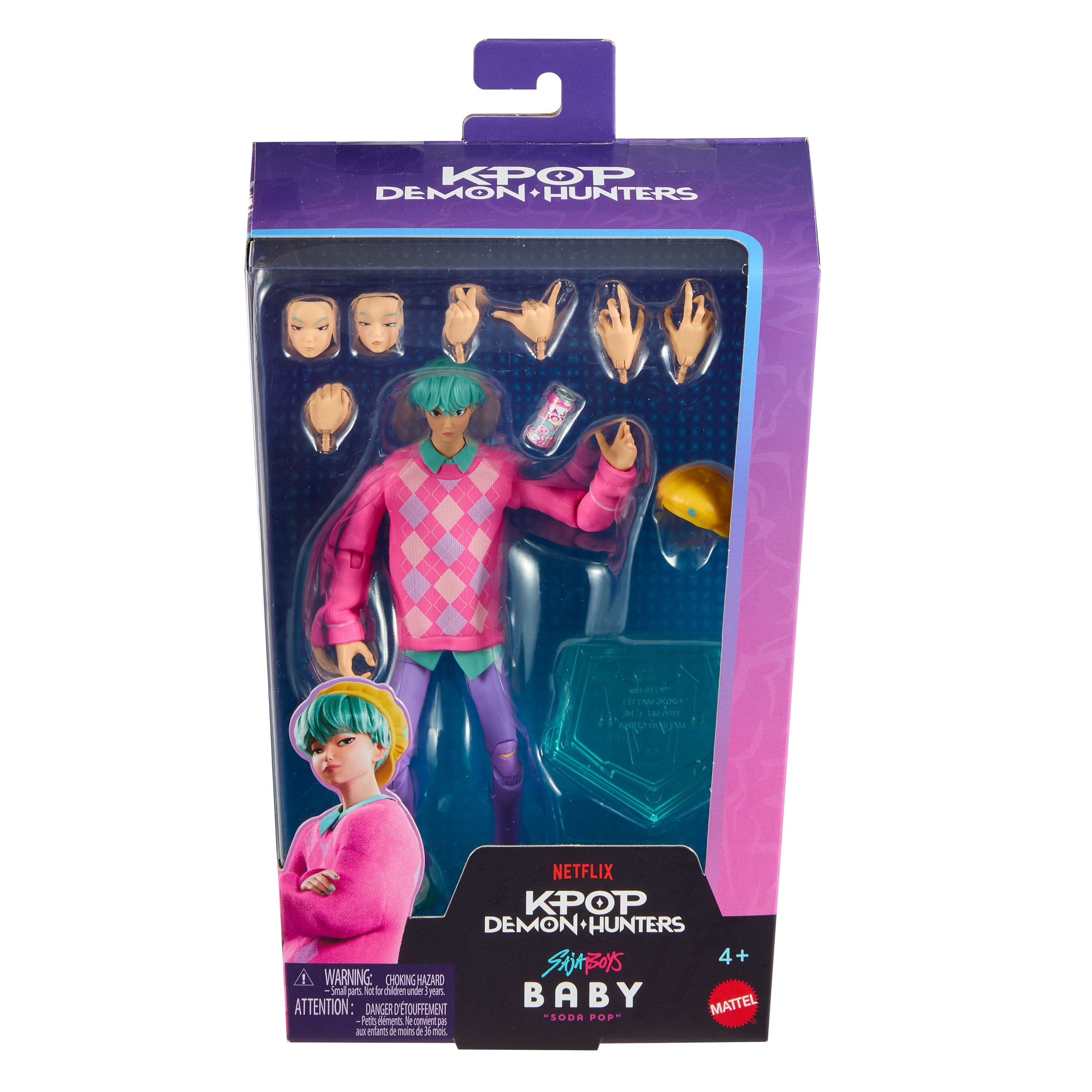 K-pop Demon Hunters Baby Actionfigur med utbytbara delar