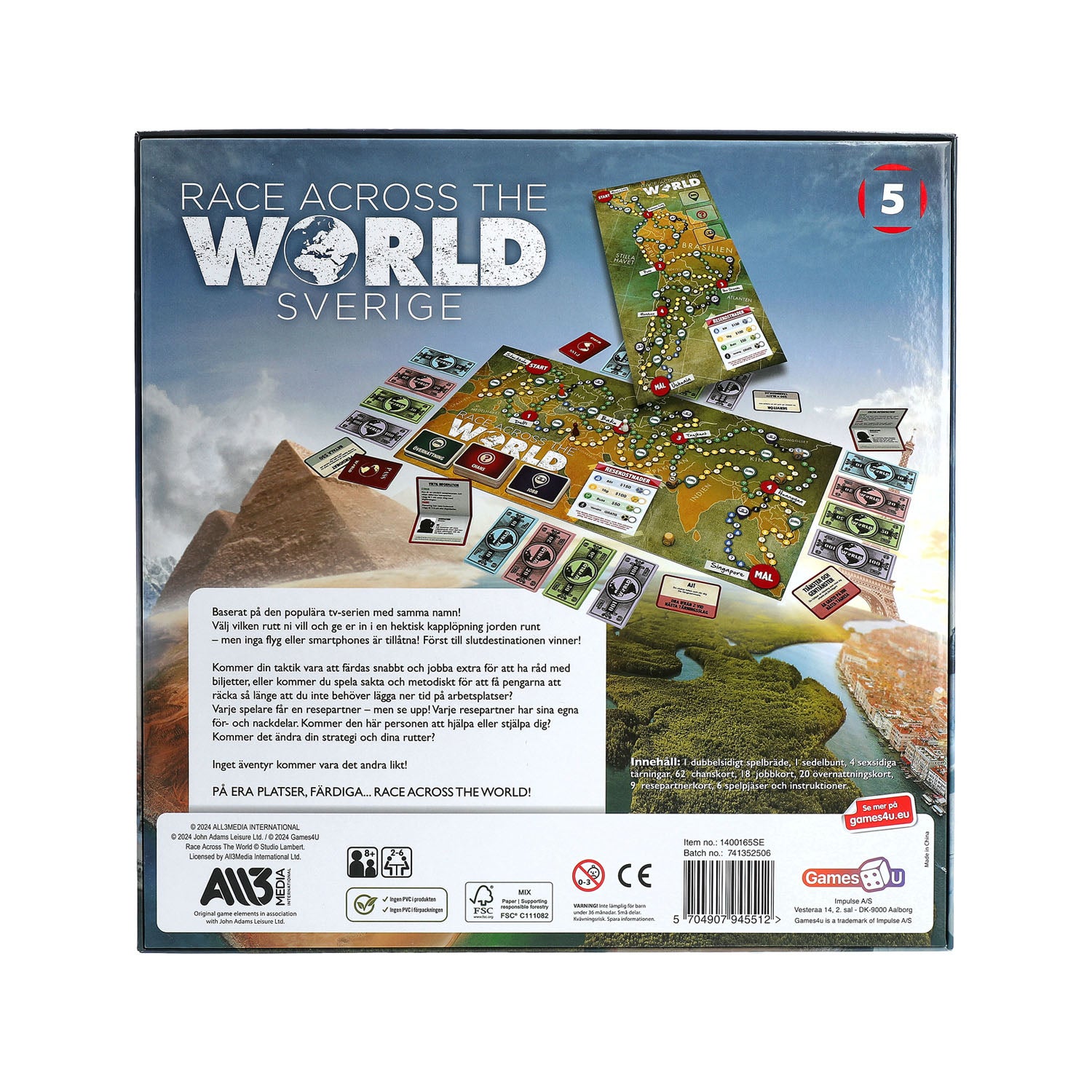 Race Across The World Sverige