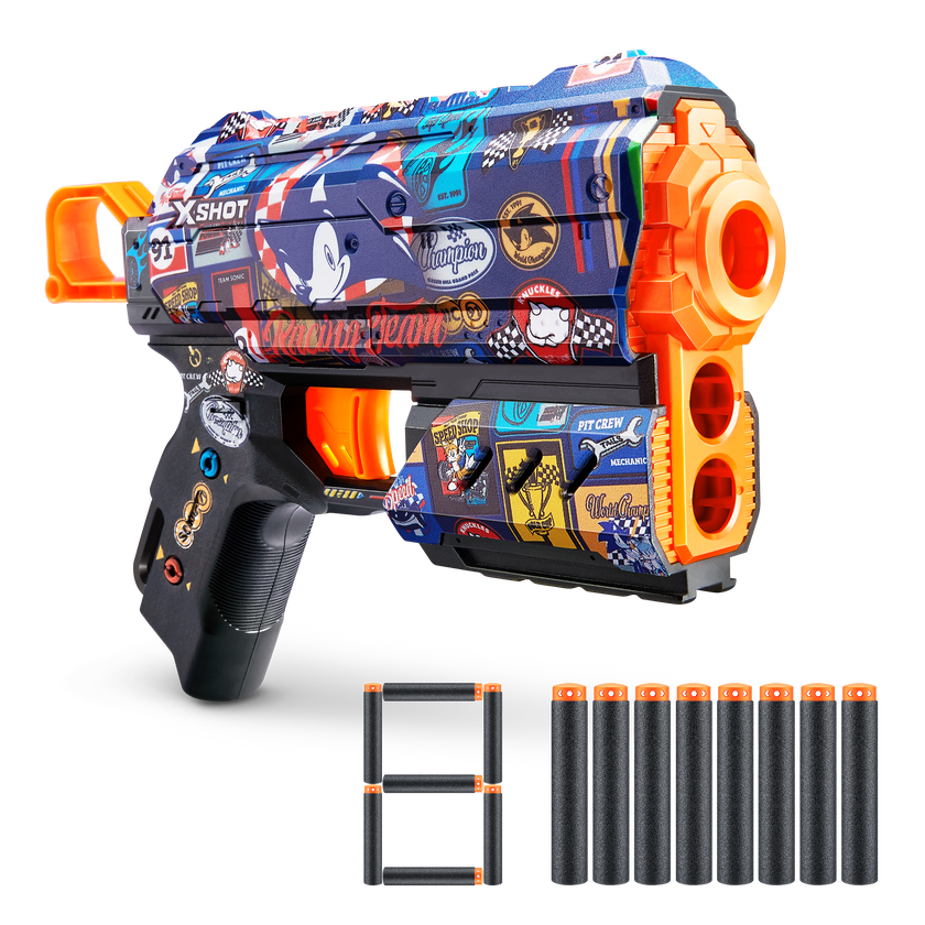 XSHOT SKINS-FLUX(8 Darts) SONIC