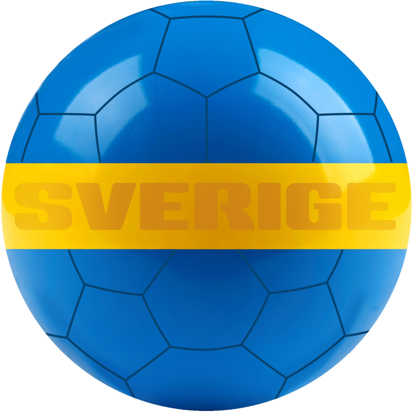 SVERIGE Fotbollsset - Boll & koner