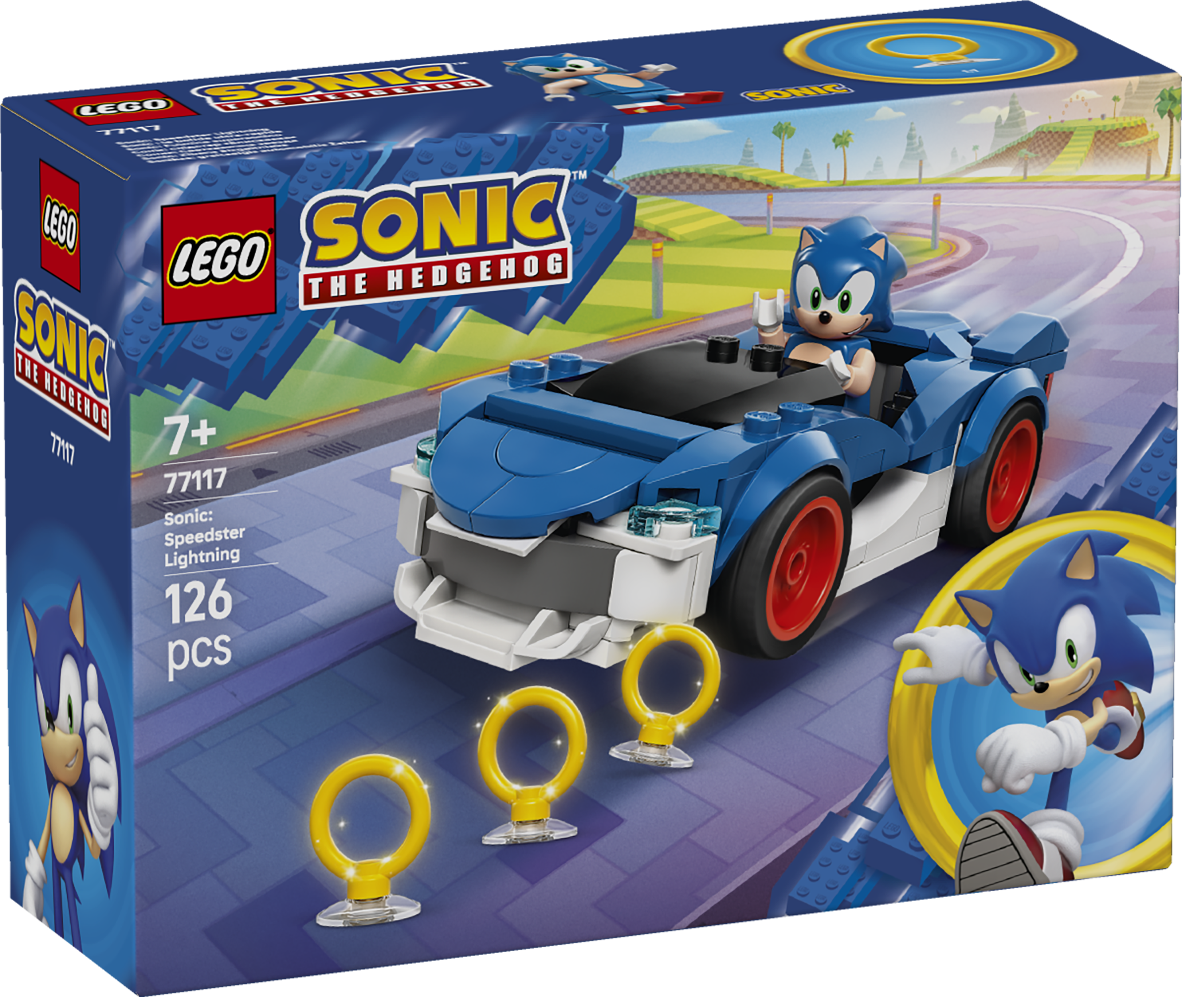 LEGO® Sonic the Hedgehog™ Sonic: Speedster Lightning 77117
