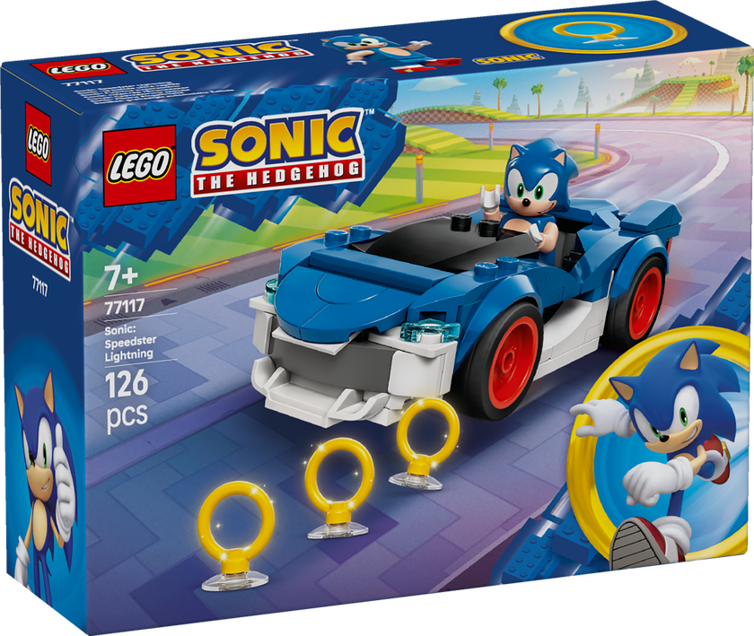 LEGO® Sonic the Hedgehog™ Sonic: Speedster Lightning 77117